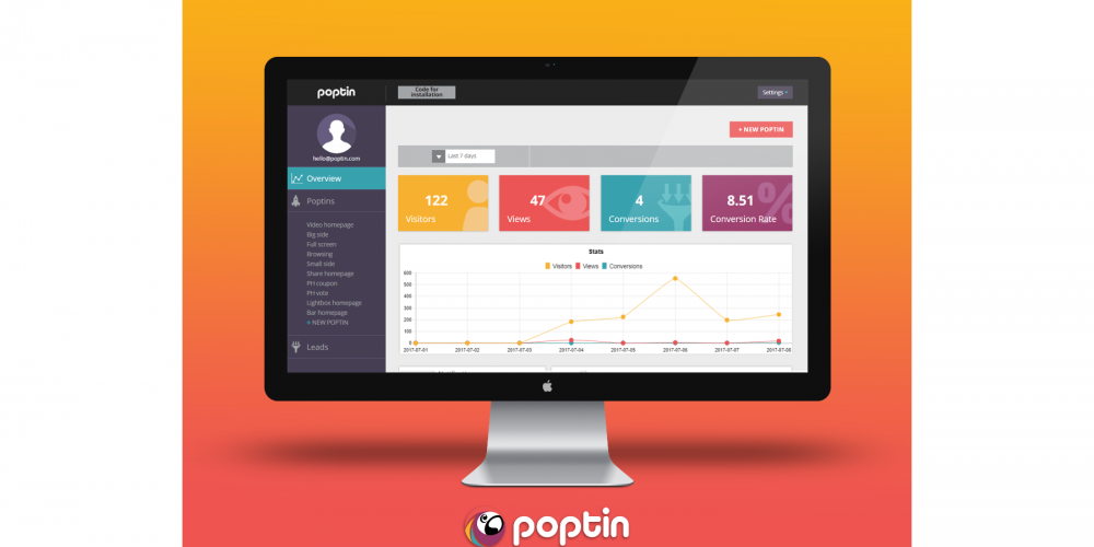 Poptin - 25% Off for 3 Months
